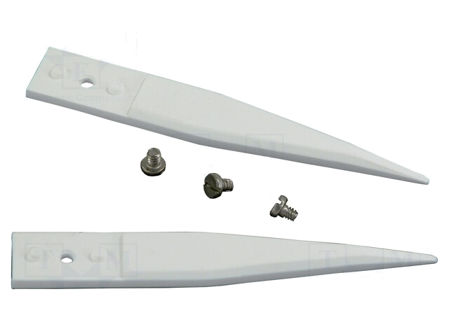 Set uiteinden; 55mm; universeel; Type pincet: gebogen; 2st. Set uiteinden; 55mm; universeel; Type pincet: gebogen; 2st.
